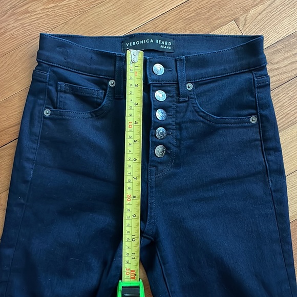 Veronica Beard Debbie Skinny Jean in Indigo - Picture 11 of 15